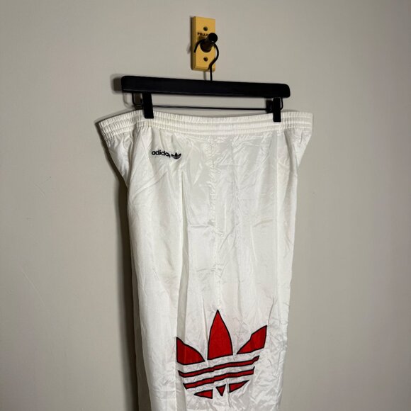 Vintage Adidas Trefoil Nylon Track Pants - Picture 2 of 4